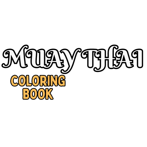 Muay Thai Coloring Book